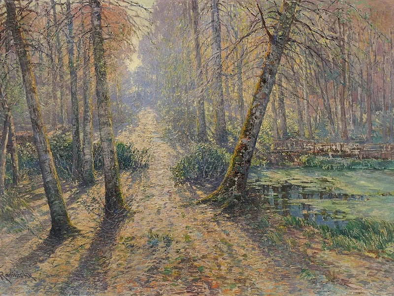 1867-Václav Jan Emanuel Radimský - Viaggio attraverso la foresta